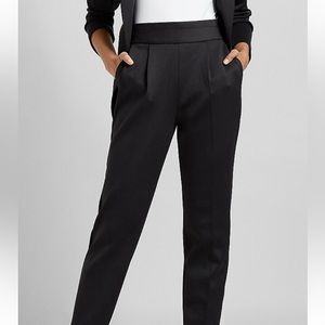 High Waisted Supersoft Double Knit Pull-On Ankle Pant